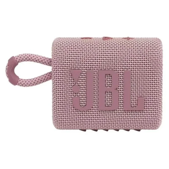 JBL Go 3 Portable Bluetooth Speaker - Pink